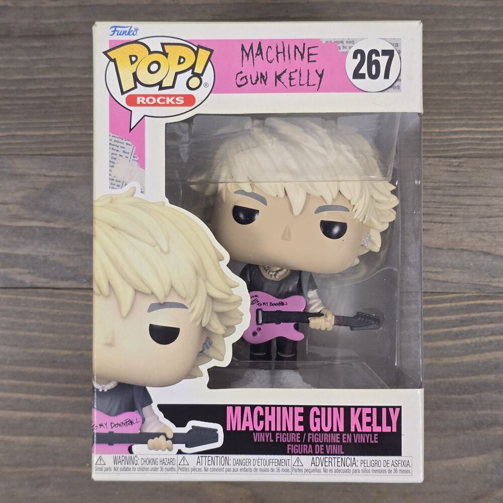 Funko Pop! Vinyl: Machine Gun Kelly #267 - Box Shows Wear - In Protector